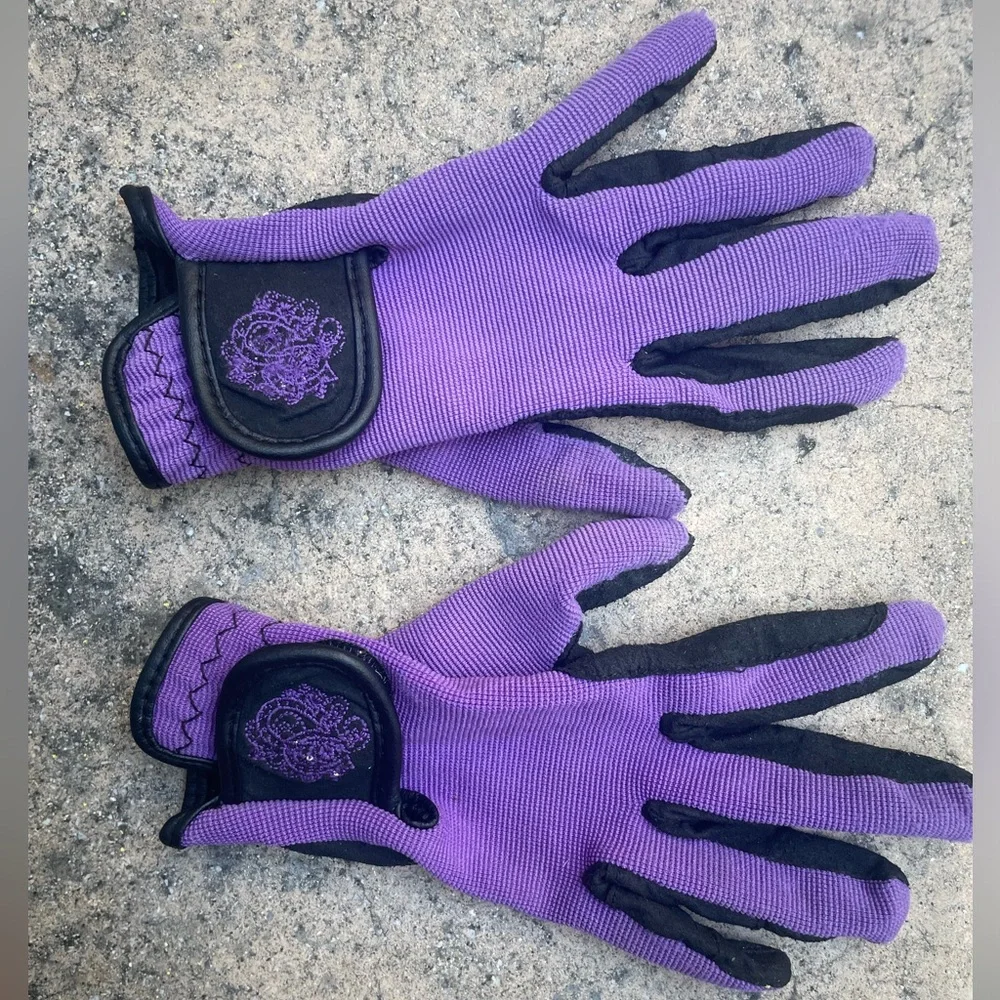 Kids Ovation Horseback riding gloves small